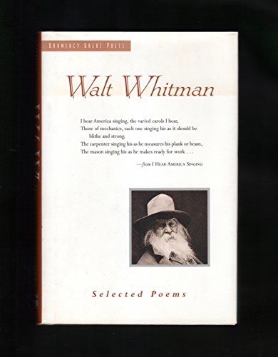 Selected Poems of Walt Whitman
