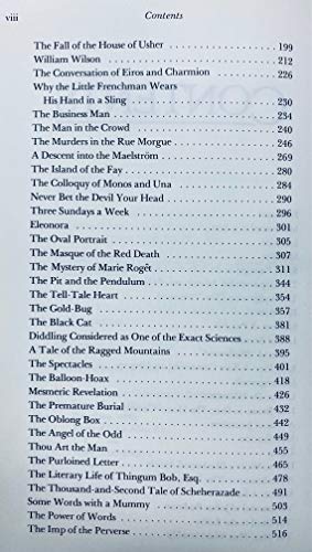 Edgar Allan Poe Selected Works