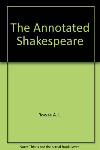 Annotated Shakespeare