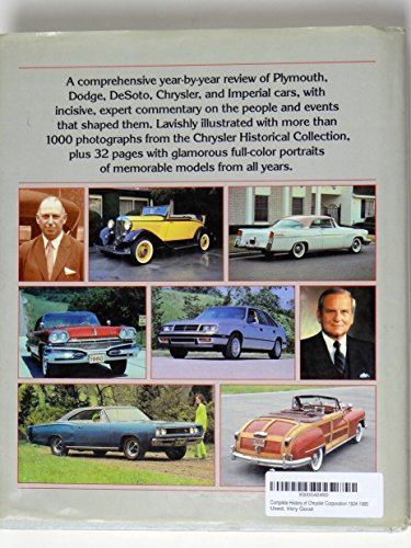 Complete History of the Chrystler Corp 19