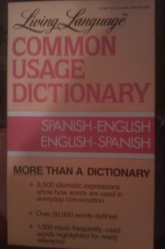 Spanish Common Usage Dictionary