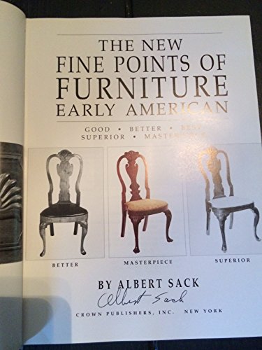 New Fine Points of Furniture