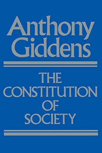 The Constitution of Society