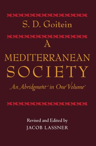 A Mediterranean Society,  An Abridgment in One Volume