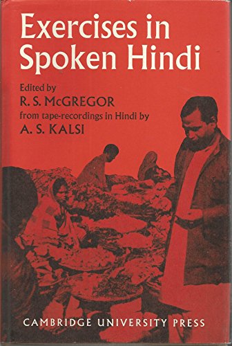 Exercises in Spoken Hindi