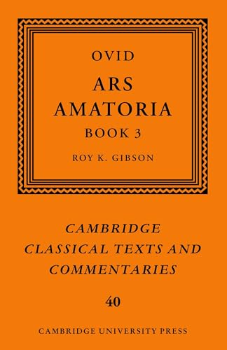 Ovid: Ars Amatoria, Book III