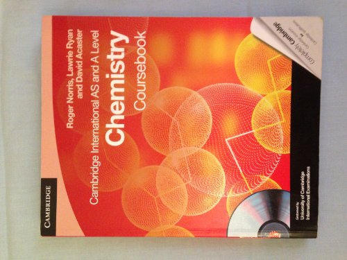 Cambridge International AS and A Level Chemistry Coursebook with CD-ROM