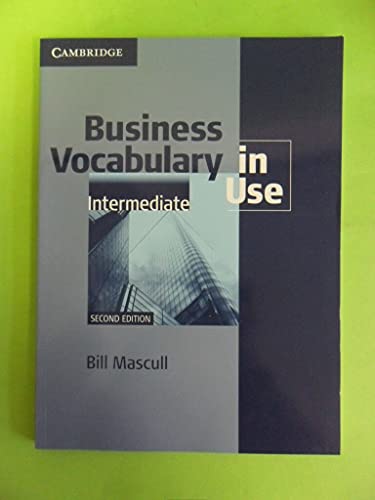 Business Vocabulary in Use Intermediate with Answers
