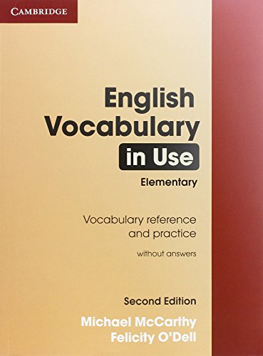 English Vocabulary in Use Elementary Edition without answers