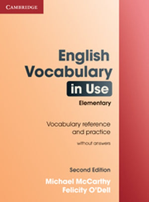 English Vocabulary in Use Elementary Edition without answers
