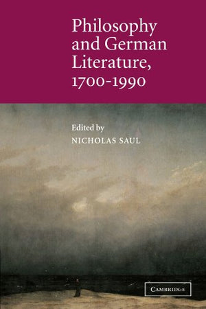 Philosophy and German Literature, 17001990