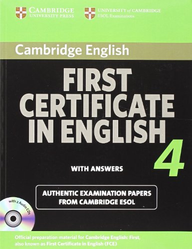 Cambridge First Certificate in English 4 for Updated Exam Self-study Pack (Student's Book with answers and Audio CDs (2))