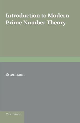 Introduction to Modern Prime Number Theory
