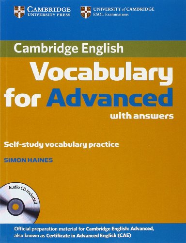 Cambridge Vocabulary for Advanced with Answers and Audio CD