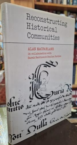 Reconstructing Historical Communities
