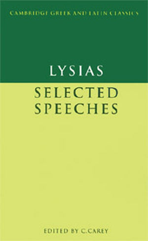 Lysias: Selected Speeches