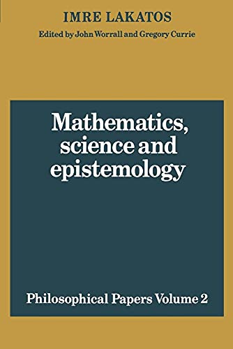 Mathematics, Science and Epistemology: Volume 2, Philosophical Papers