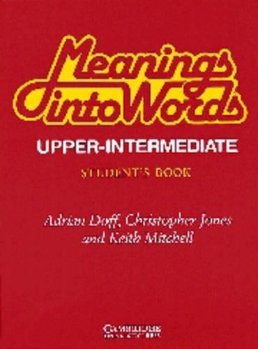 Meanings into Words Upper-intermediate Student's book