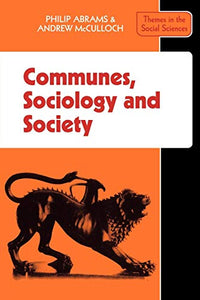 Communes, Sociology and Society 