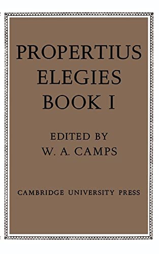 Propertius: Elegies