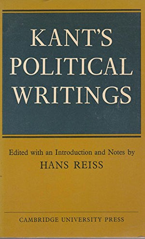 Kant's Political Writings