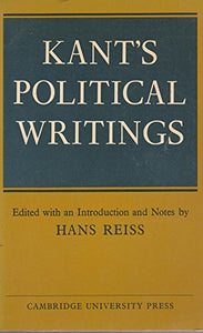 Kant's Political Writings 