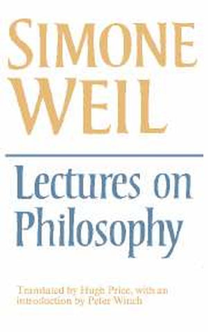 Lectures on Philosophy