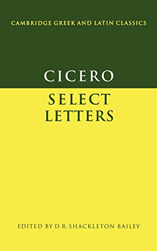 Cicero: Select Letters