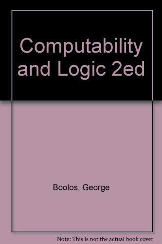 Computability and Logic 2ed