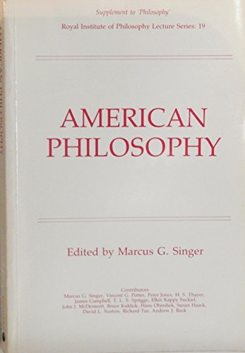 American Philosophy
