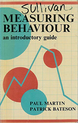 Measuring Behaviour:An Introductory Guide