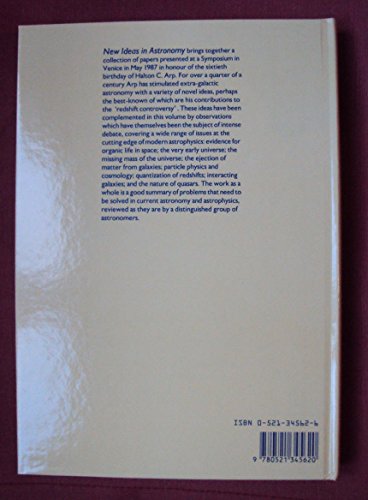 New Ideas in Astronomy