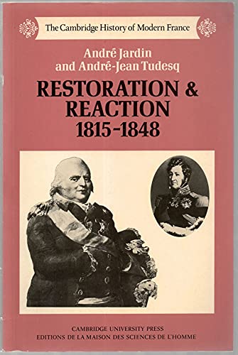 Restoration and Reaction 18151848