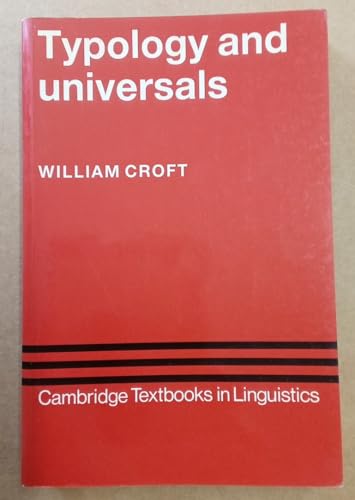 Typology and Universals