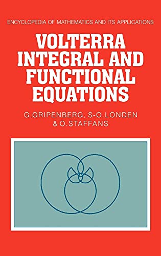 Volterra Integral and Functional Equations