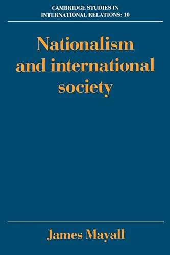 Nationalism and International Society