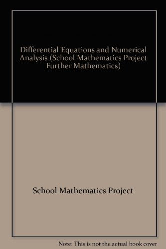 Differential Equations and Numerical Analysis