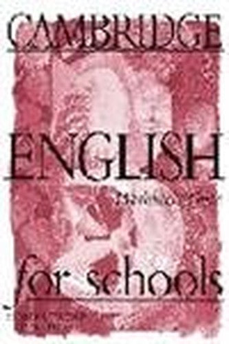 Cambridge English for Schools 3 Workbook