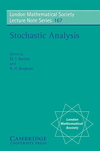 Stochastic Analysis 