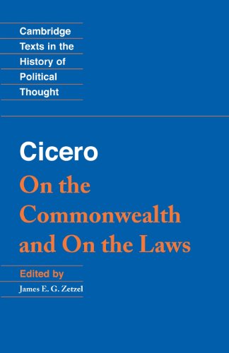 Cicero: On the Commonwealth and On the Laws