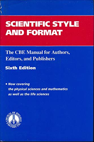 Scientific Style and Format