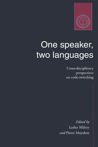 One Speaker, Two Languages
