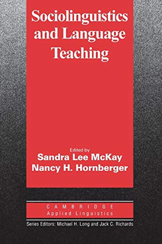 Sociolinguistics and Language Teaching