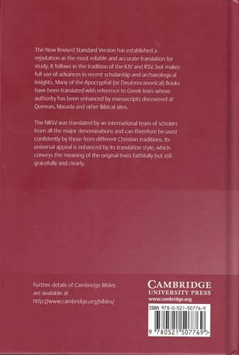 NRSV Apocrypha Text Edition, NR520:A