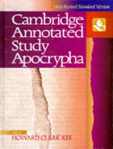 NRSV Cambridge Annotated Study Apocrypha Hardback, printed paper case NRAS