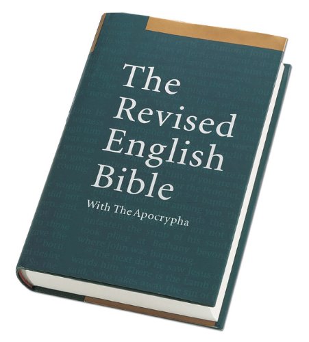 REB Text Edition with Apocrypha Hardback with jacket REBA140