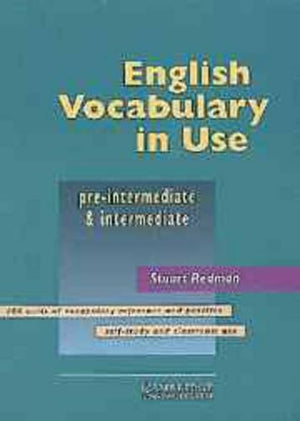 English Vocabulary in Use Pre-intermediate and Intermediate with Answers