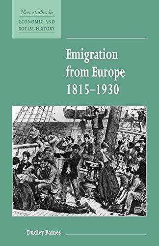Emigration from Europe 18151930