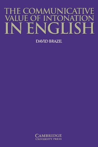 The Communicative Value of Intonation in English Book