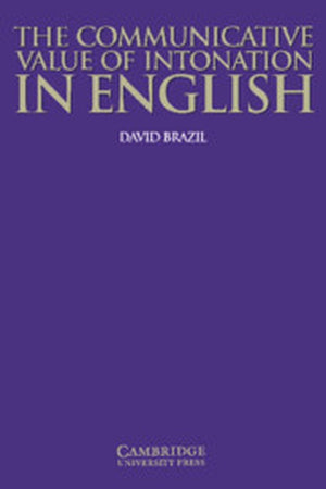 The Communicative Value of Intonation in English Book